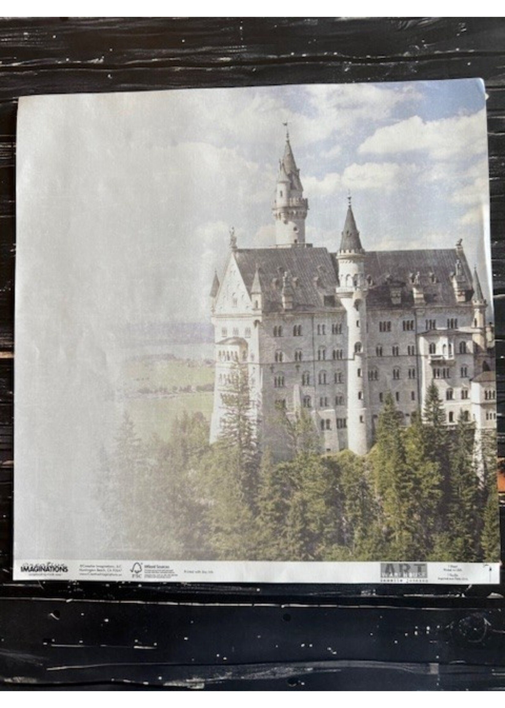 Creative Imaginations Creative Imaginations 12x12 Paper, Castle