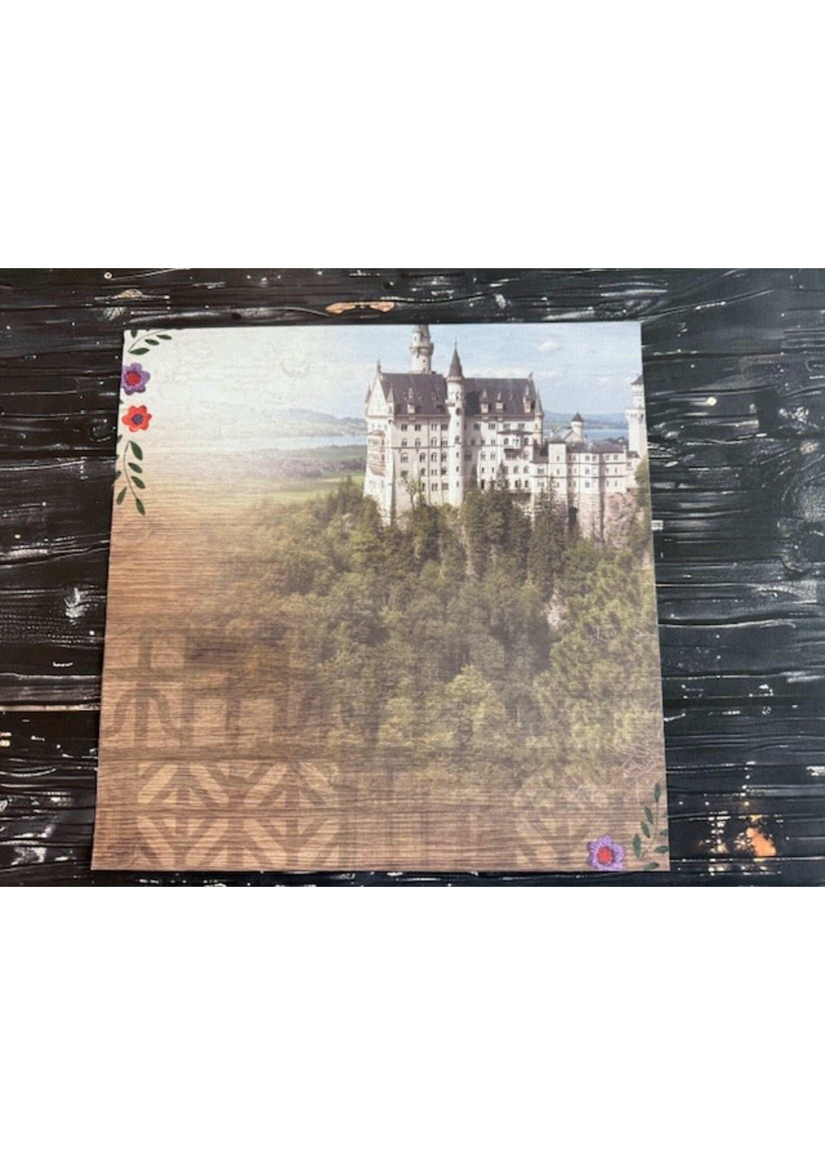 Paper House 12x12, Castle Neuschwanstein