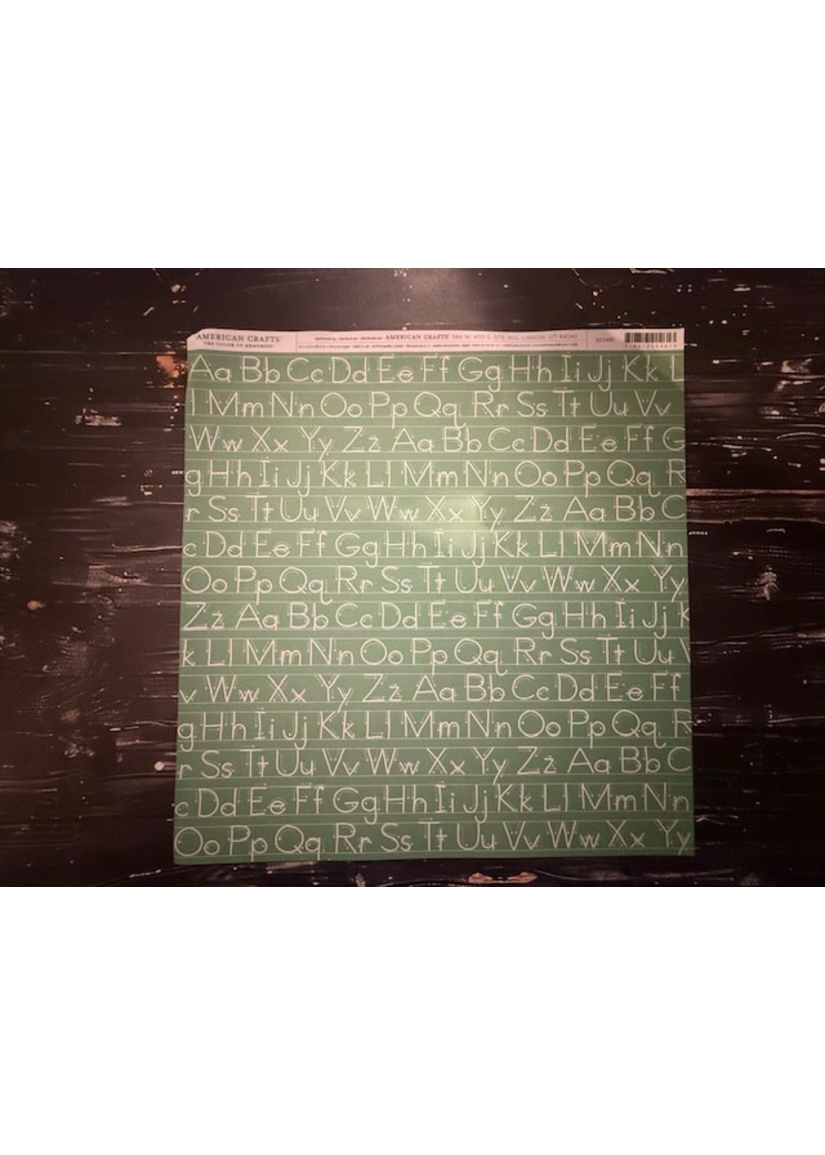 American Crafts AC 12x12 The Color of Memories, Notebook