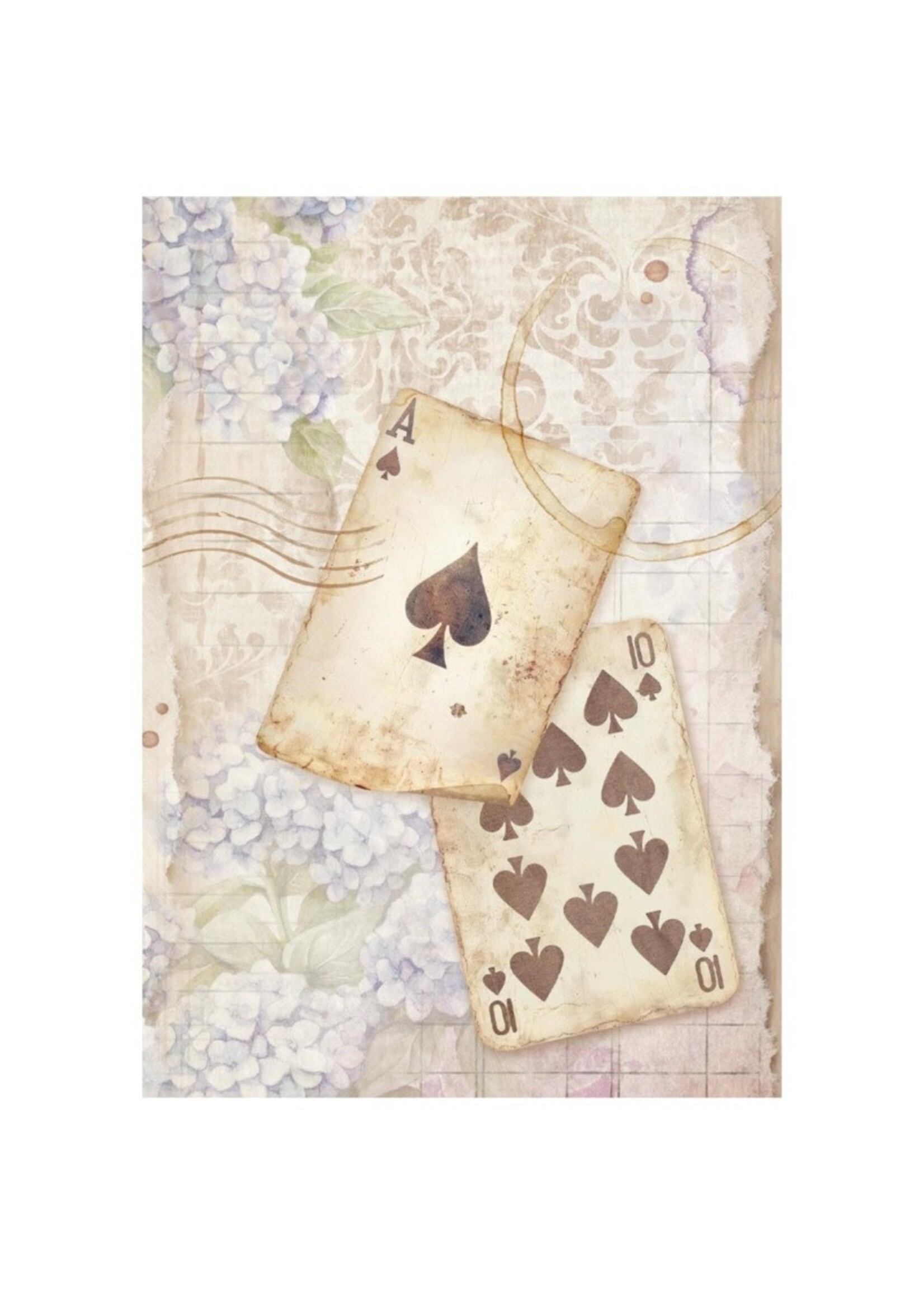 Stamperia Stamperia Mini Rice Papers, Quiet Days