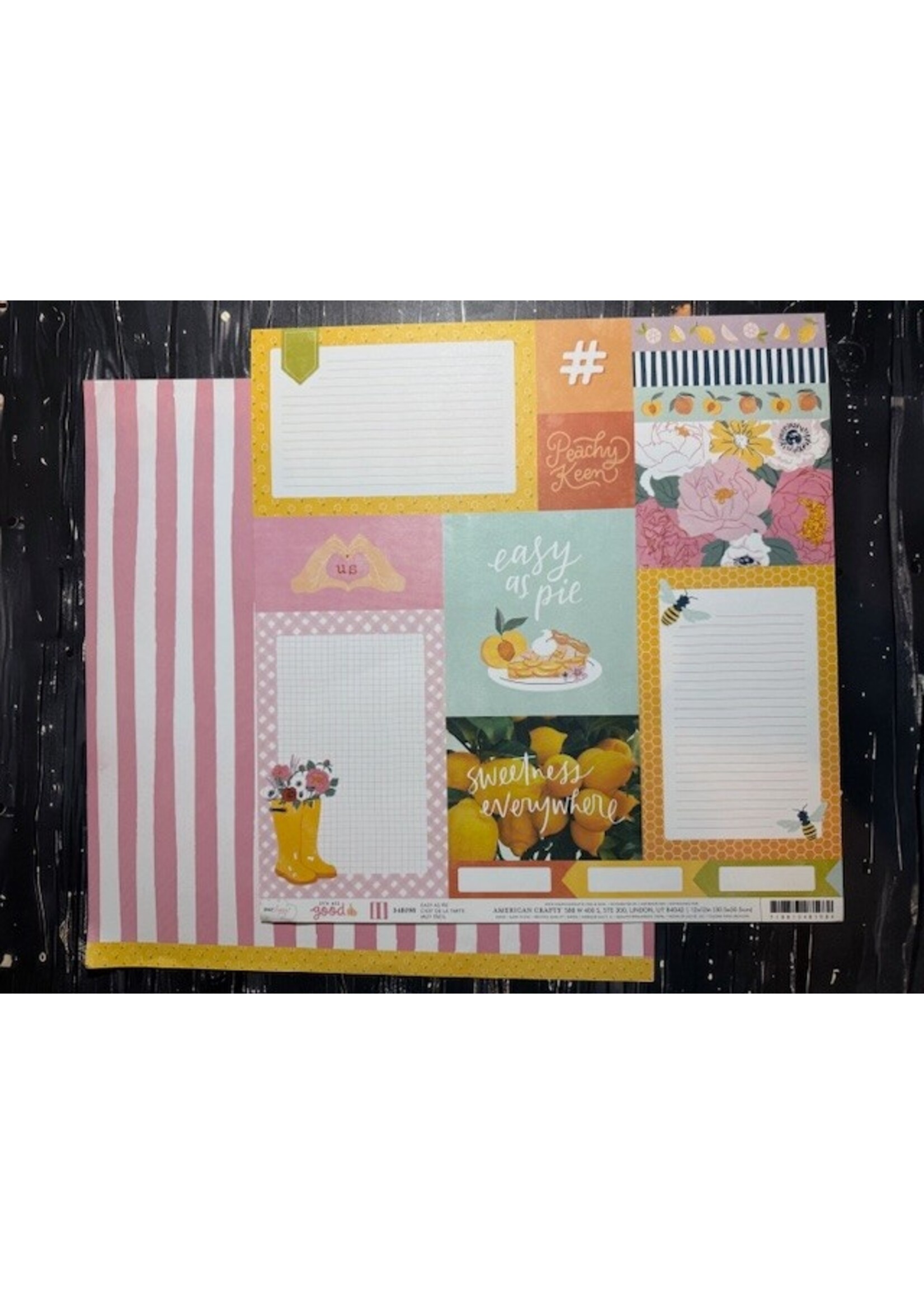 Dear Lizzie 12x12 It's All Good, Easy As Pie