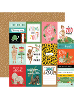 Echo Park Echo Park 12x12 Animal Kingdom, 3x4 Journaling Cards