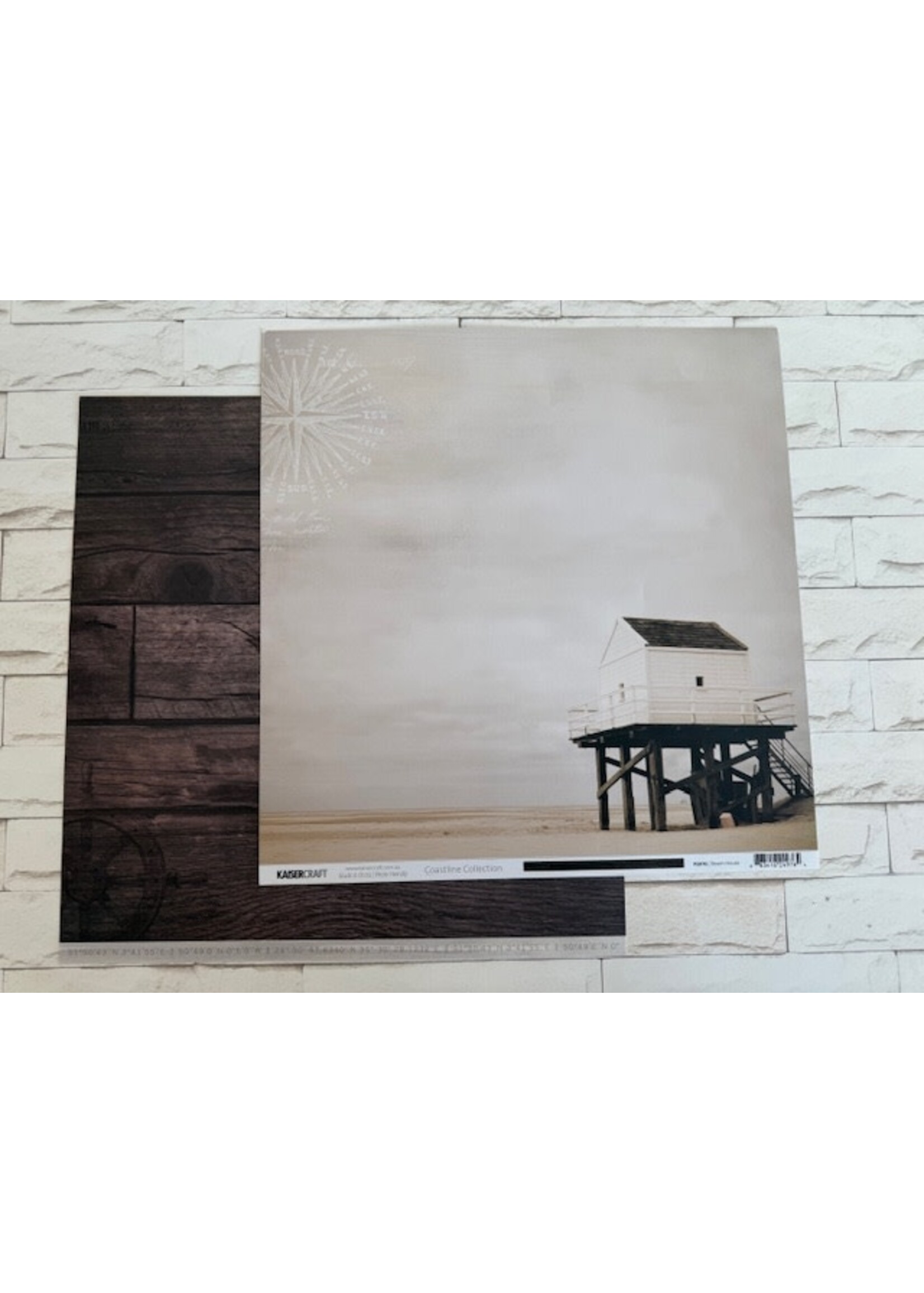 Kaisercraft 12x12 Coastline, Beach House