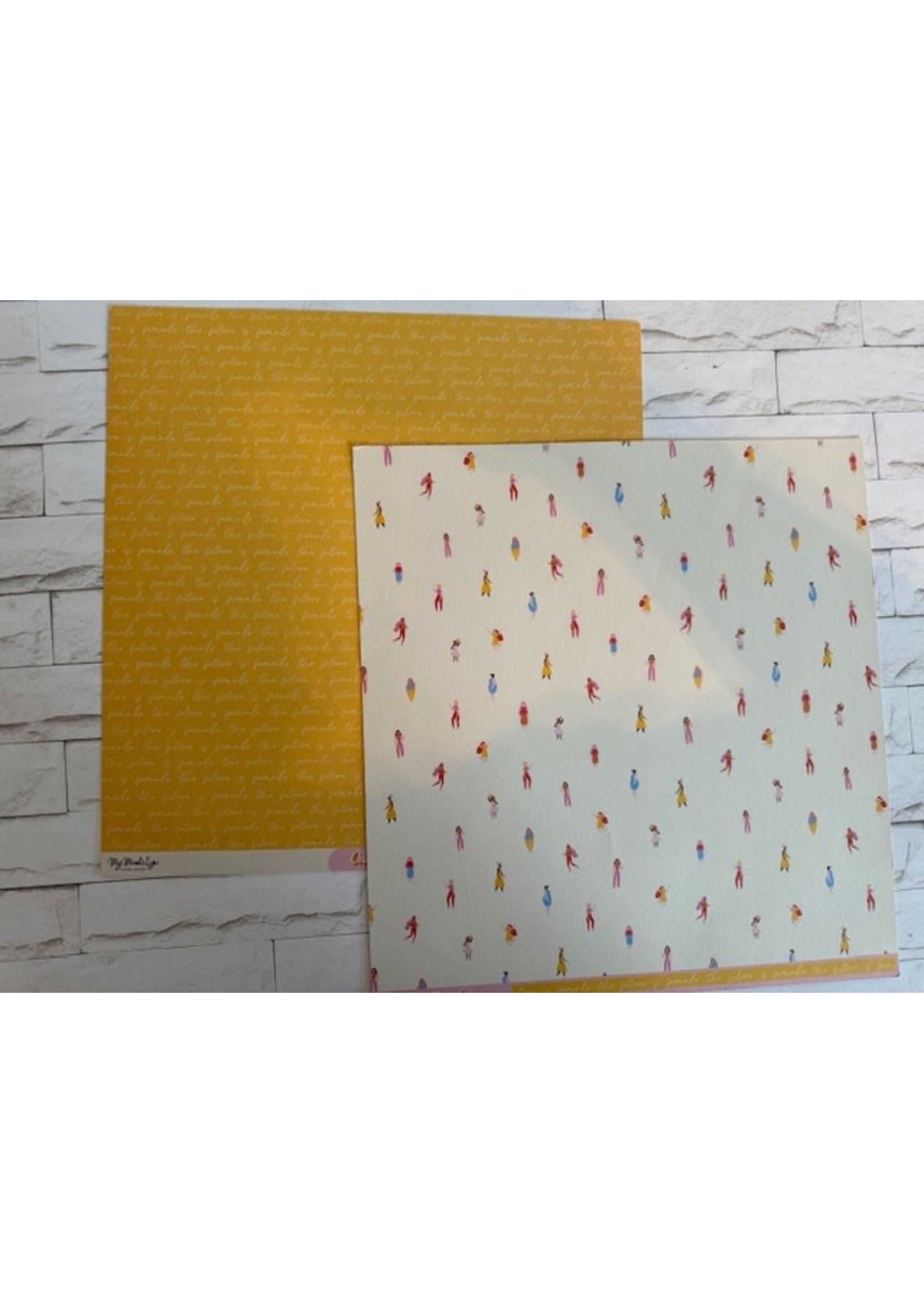 My Minds Eye 12x12 One of a Kind, The Future is Female