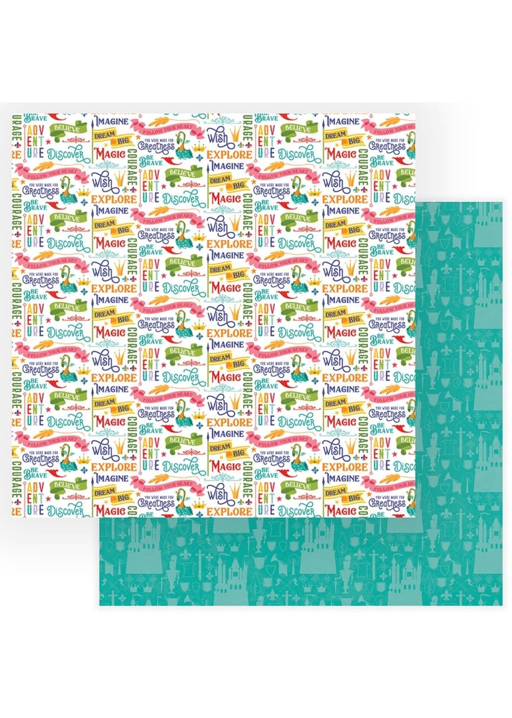 PhotoPlay PhotoPlay 12x12 Dragon Dreams, Be Brave