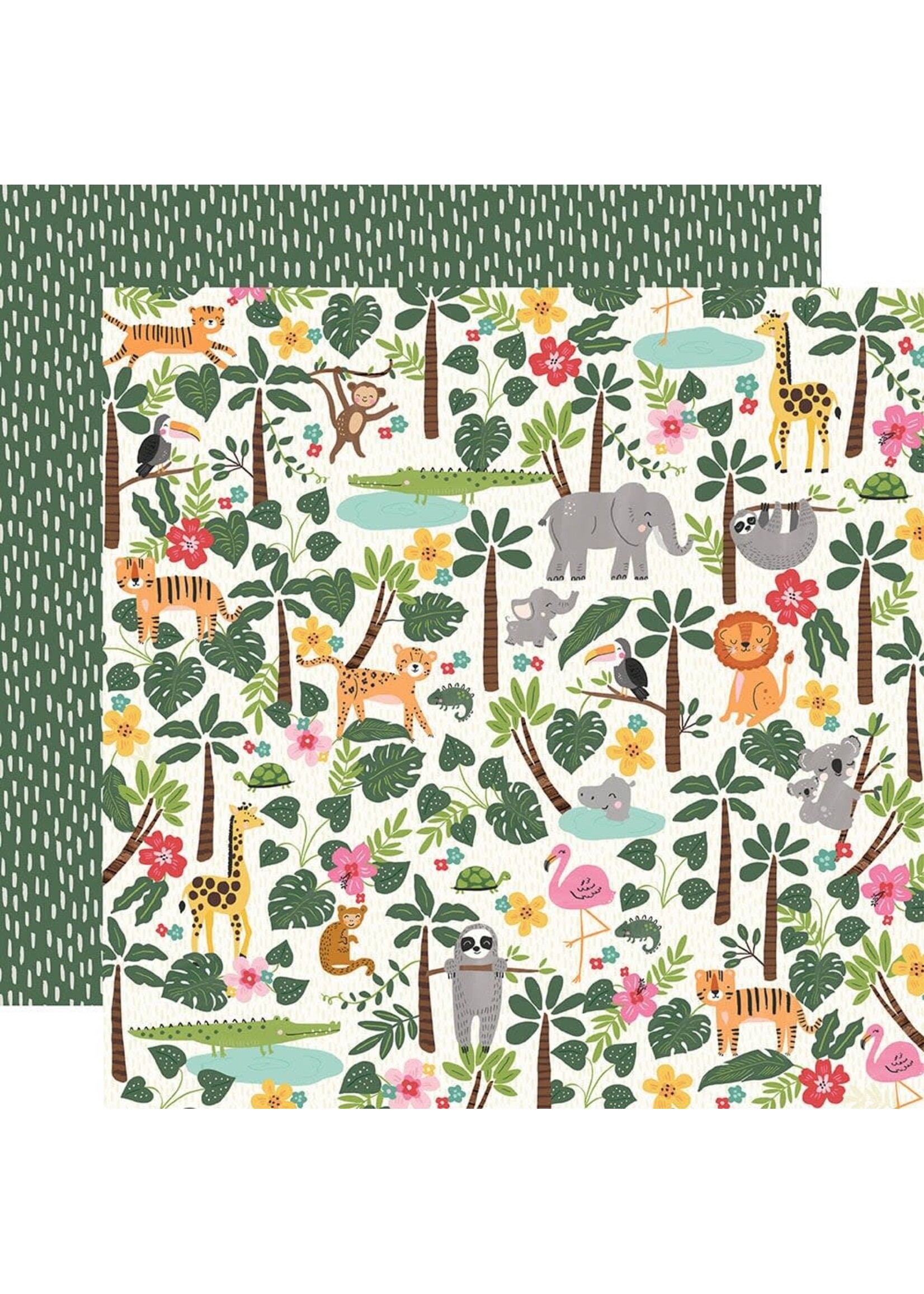 Simple Stories Simple Stories 12x12 Into the Wild, Welcome to the Jungle