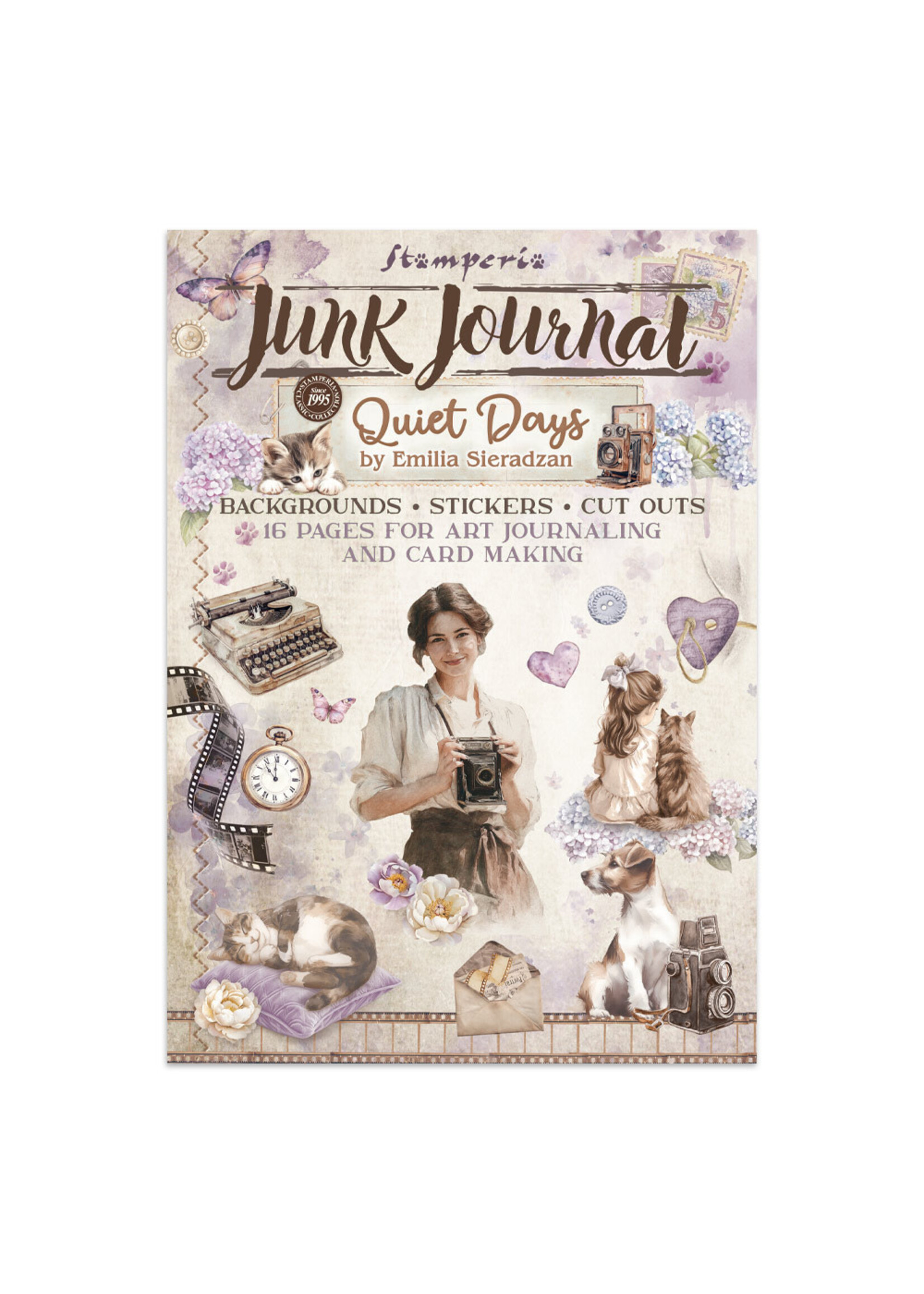 Stamperia Stamperia Junk Journal, SBJK08 Quiet Days