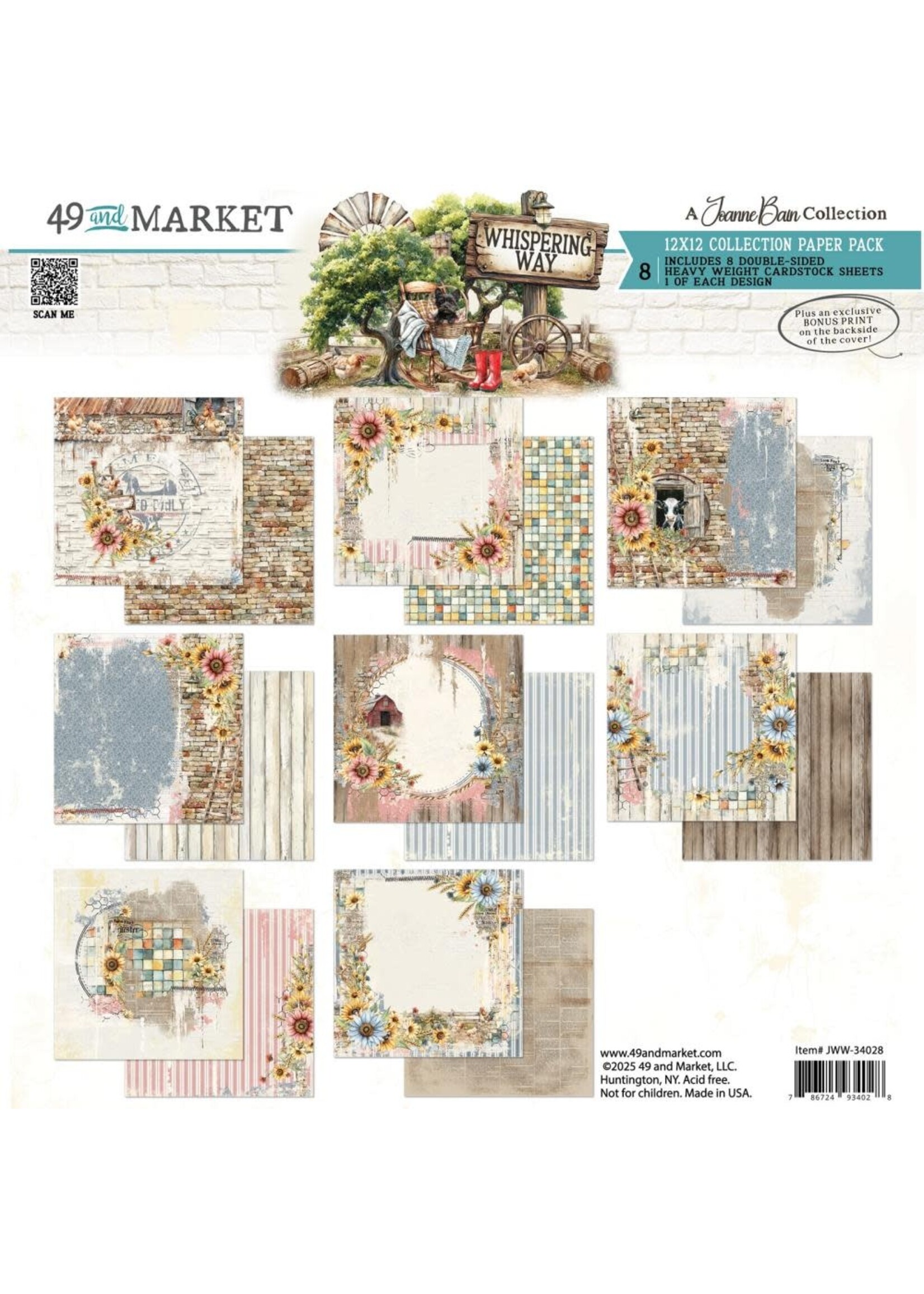 49 & Market 49 and Market 12x12 Collection, Whispering Way