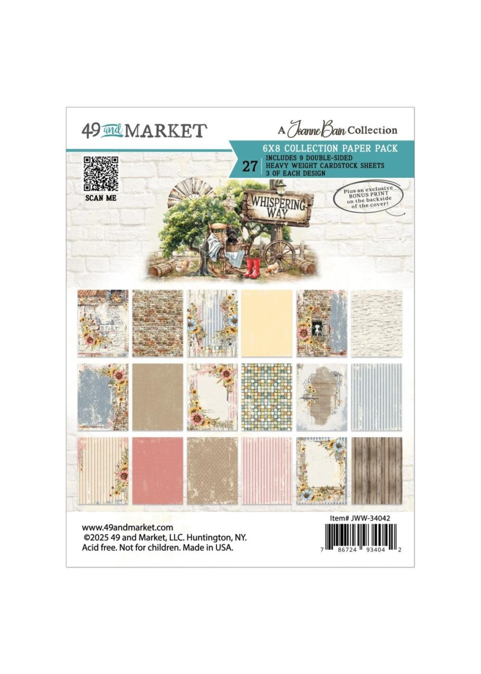 49 & Market 49 and Market 6x8 Collection, Whispering Way