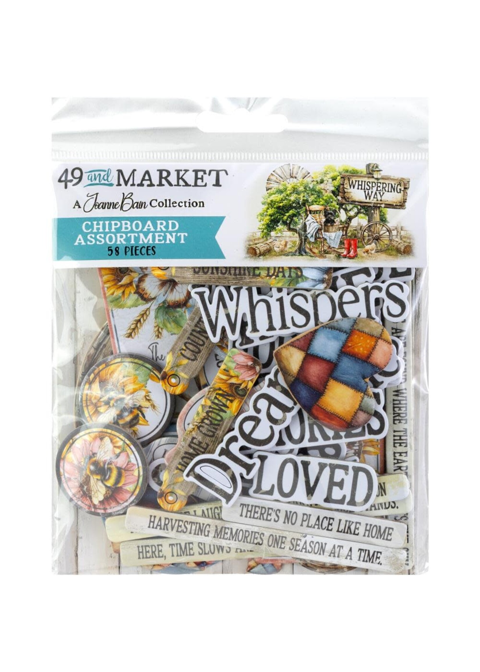 49 & Market 49 and Market Chipboard, Whispering Way