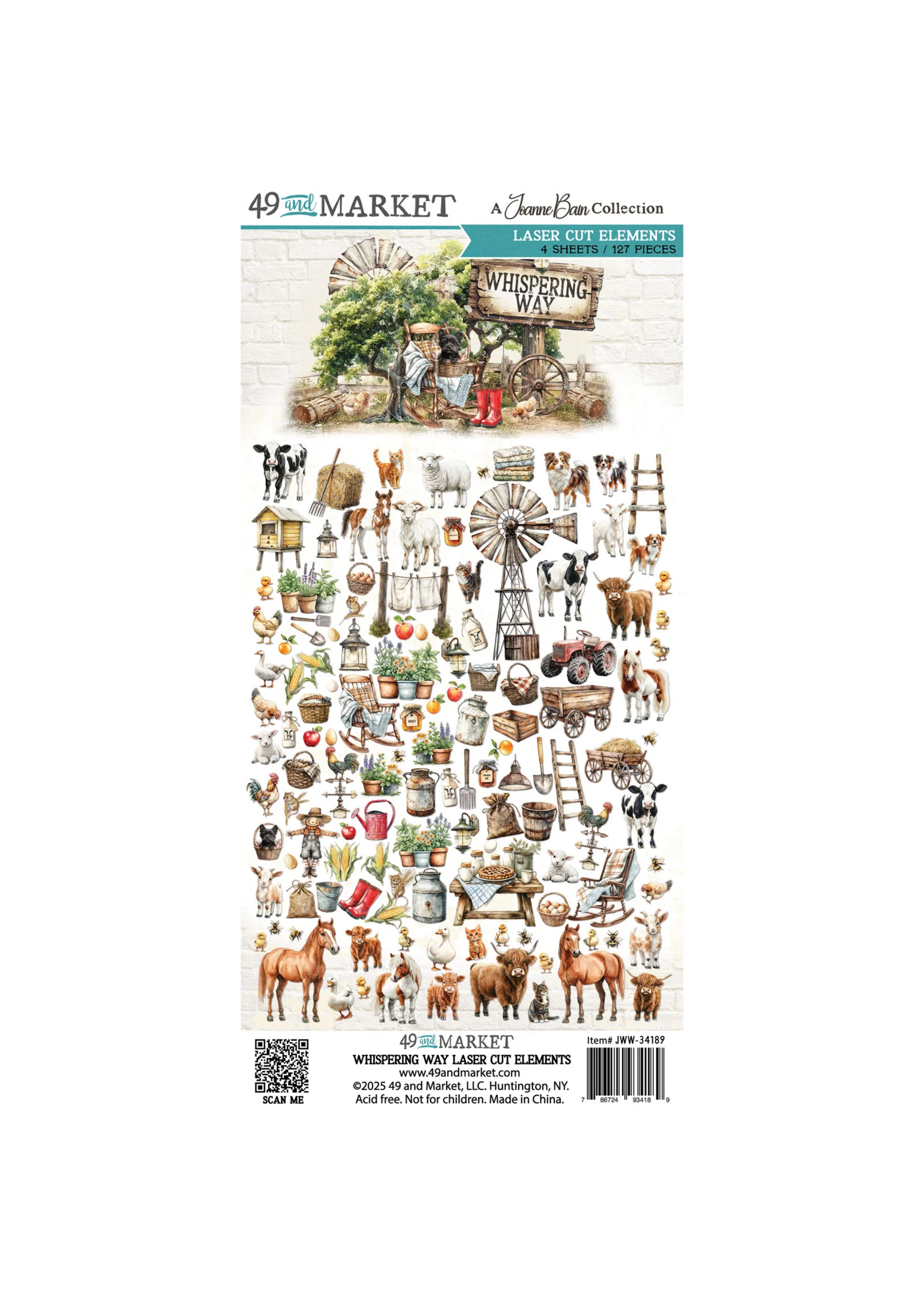 49 & Market 49 and Market Lasercut Elements, Whispering Way