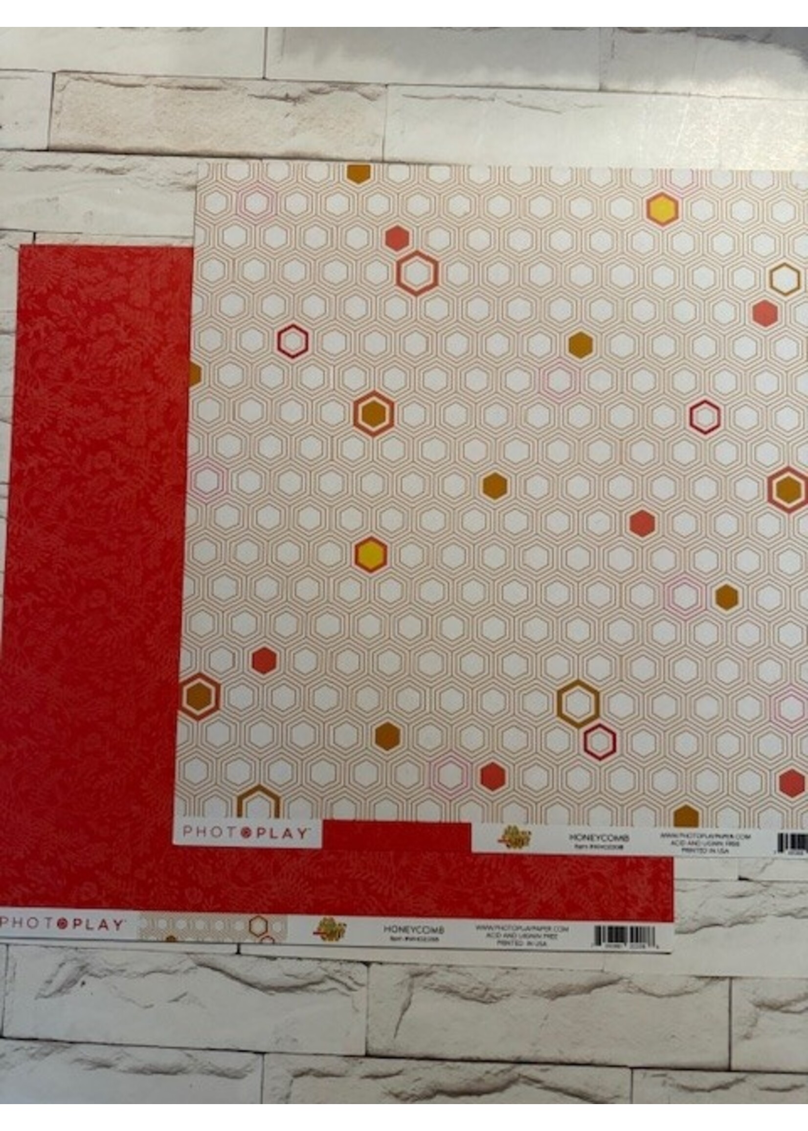 PhotoPlay PhotoPlay 12x12 Paper Wild Honey, Honeycomb