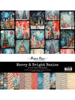 Paper Rose Paper Rose 12X12 Collection, Merry & Bright Basics