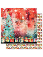 Paper Rose Paper 12X12 Merry & Bright Basics, C