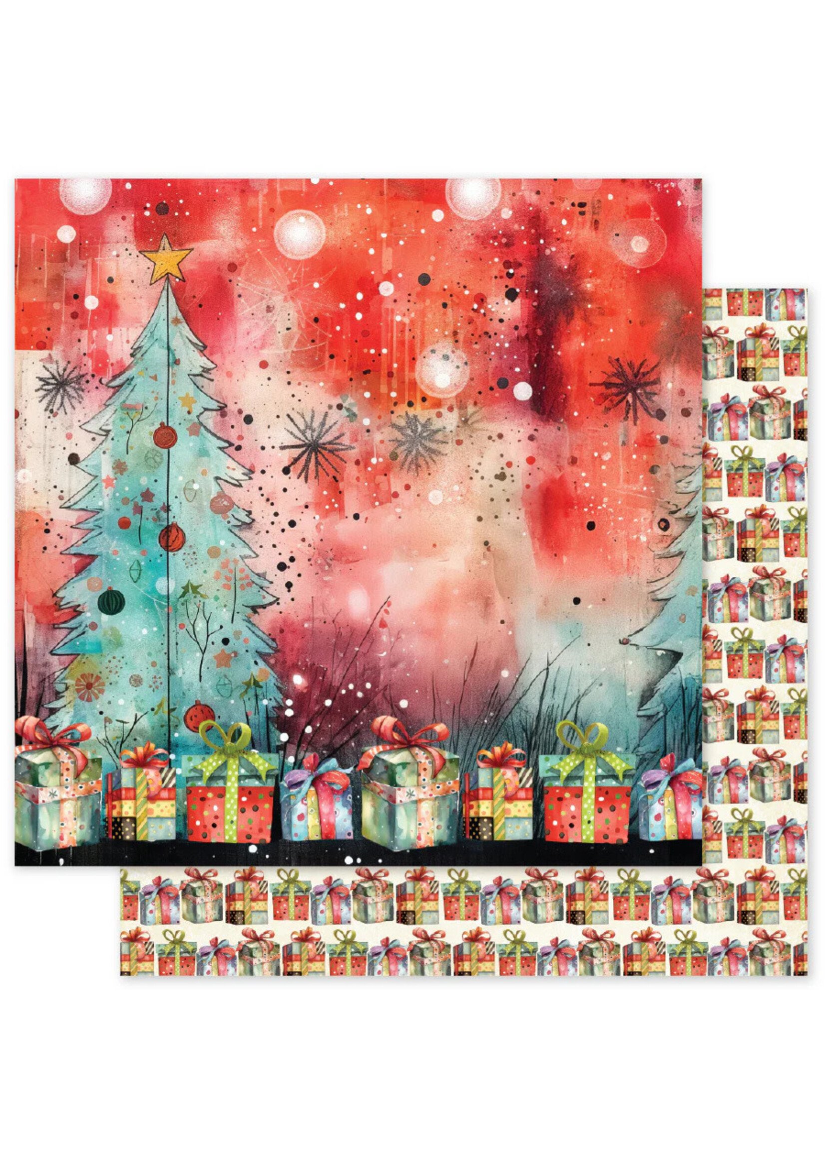 Paper Rose Paper 12X12 Merry and Bright Basics, C