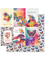 Paper Rose Paper Rose 12X12 Rainbow Village, F