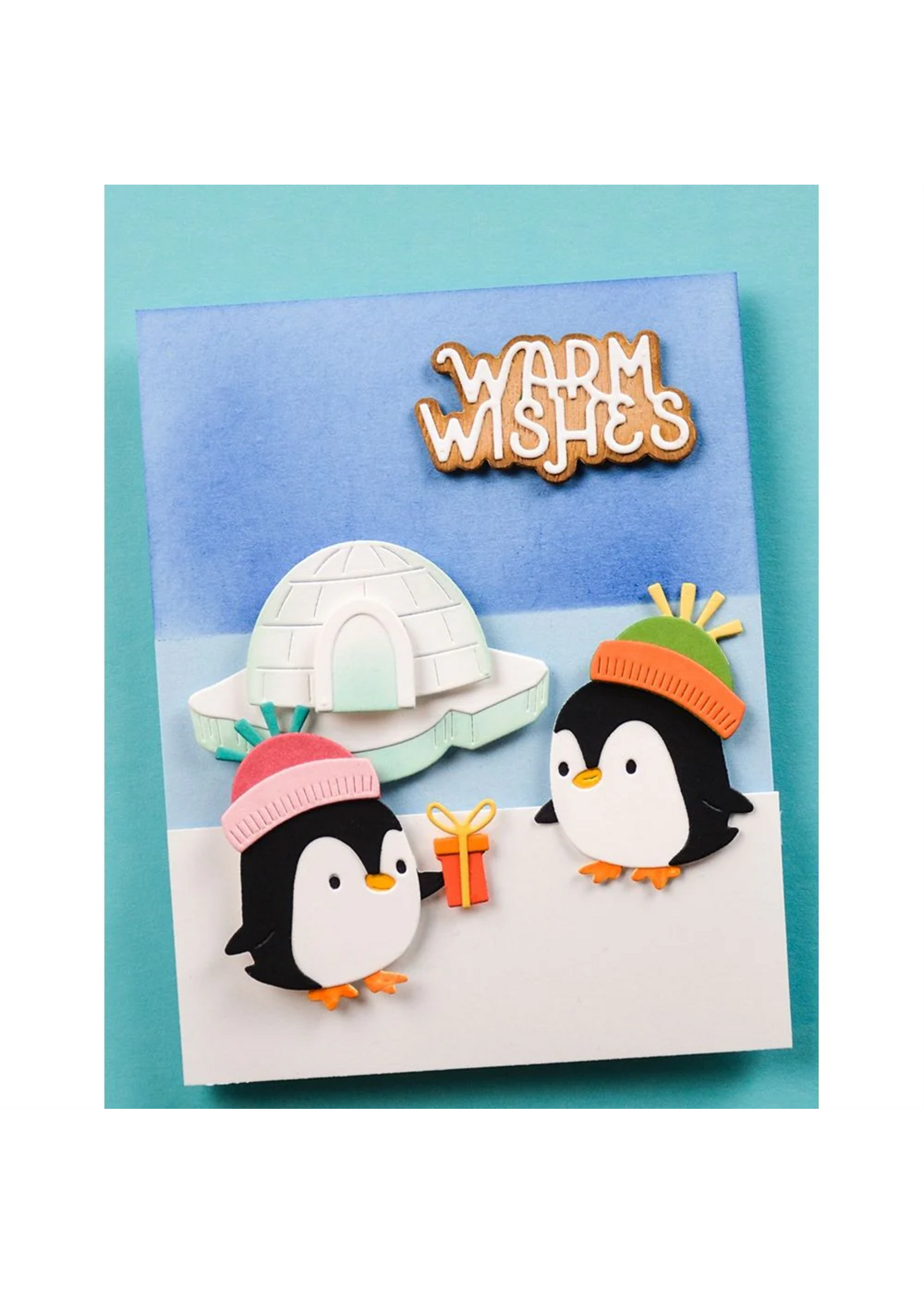 Poppy Stamps Die, Floating Igloo and Iceberg