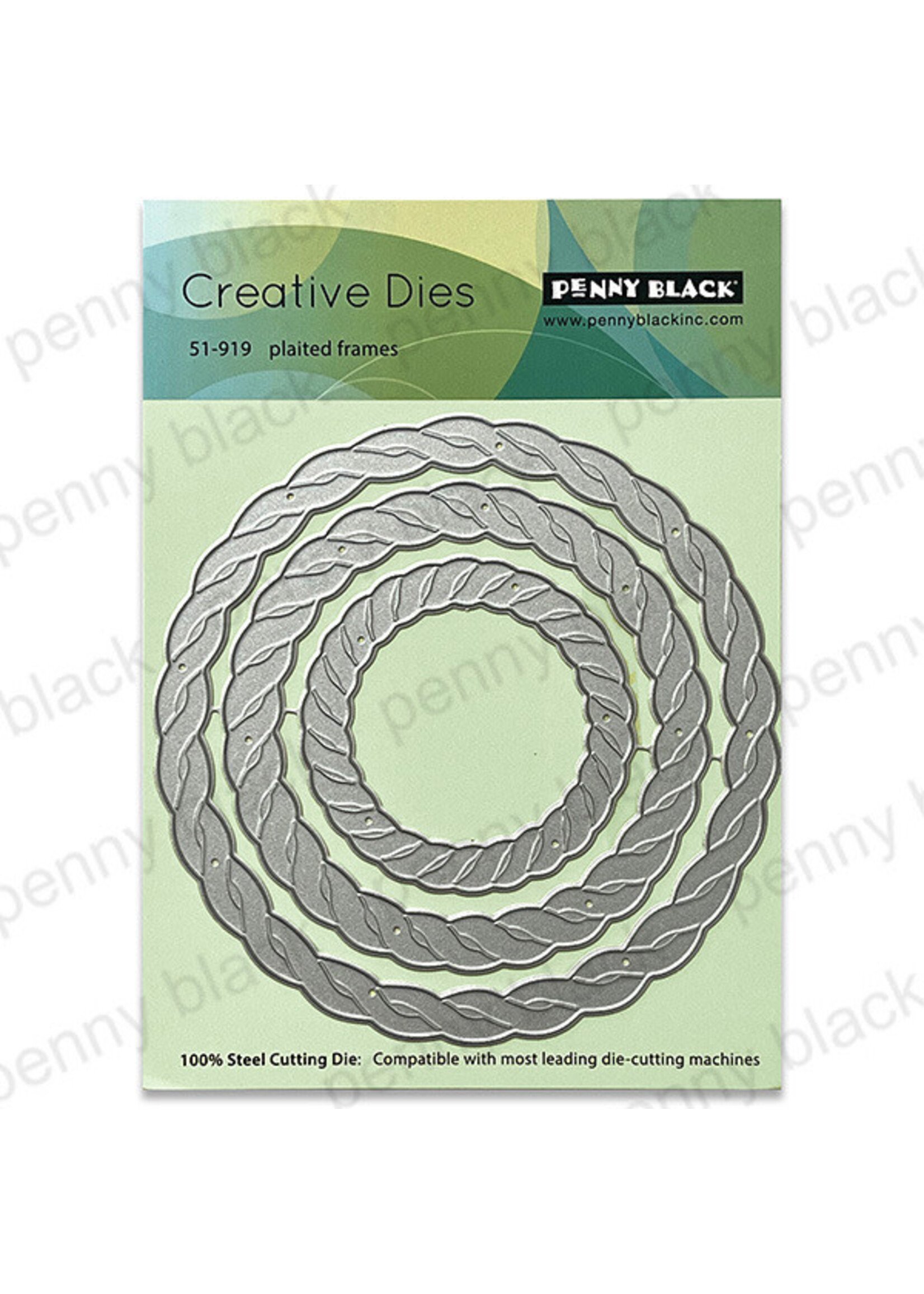 Penny Black Penny Black Die, Plaited Frames