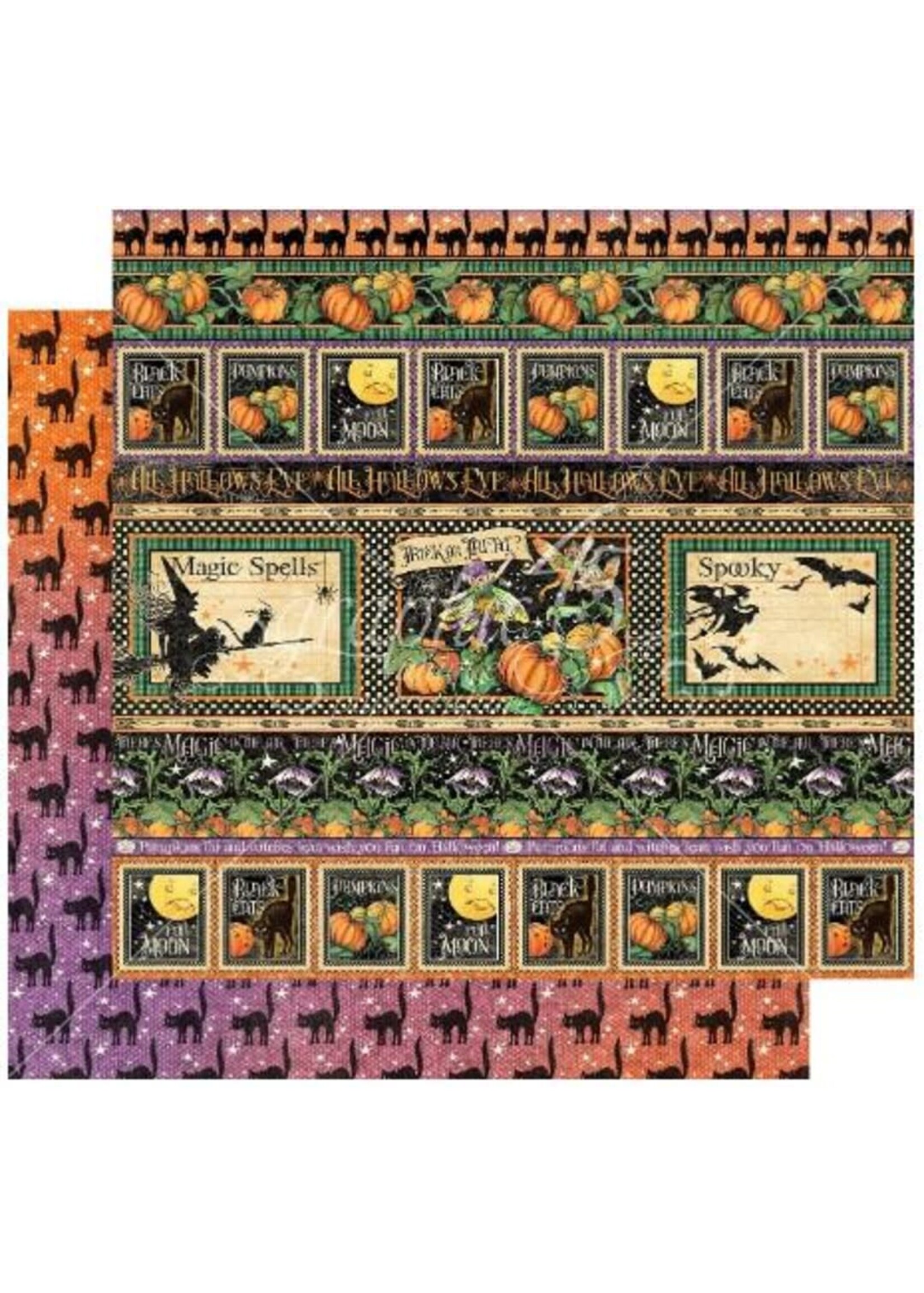 Graphic 45 Graphic 45 12x12 Midnight Tales, Abracadabra