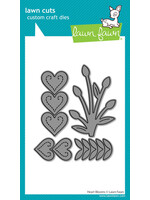 Lawn Fawn Lawn Fawn Die, LF3598 Heart Blooms