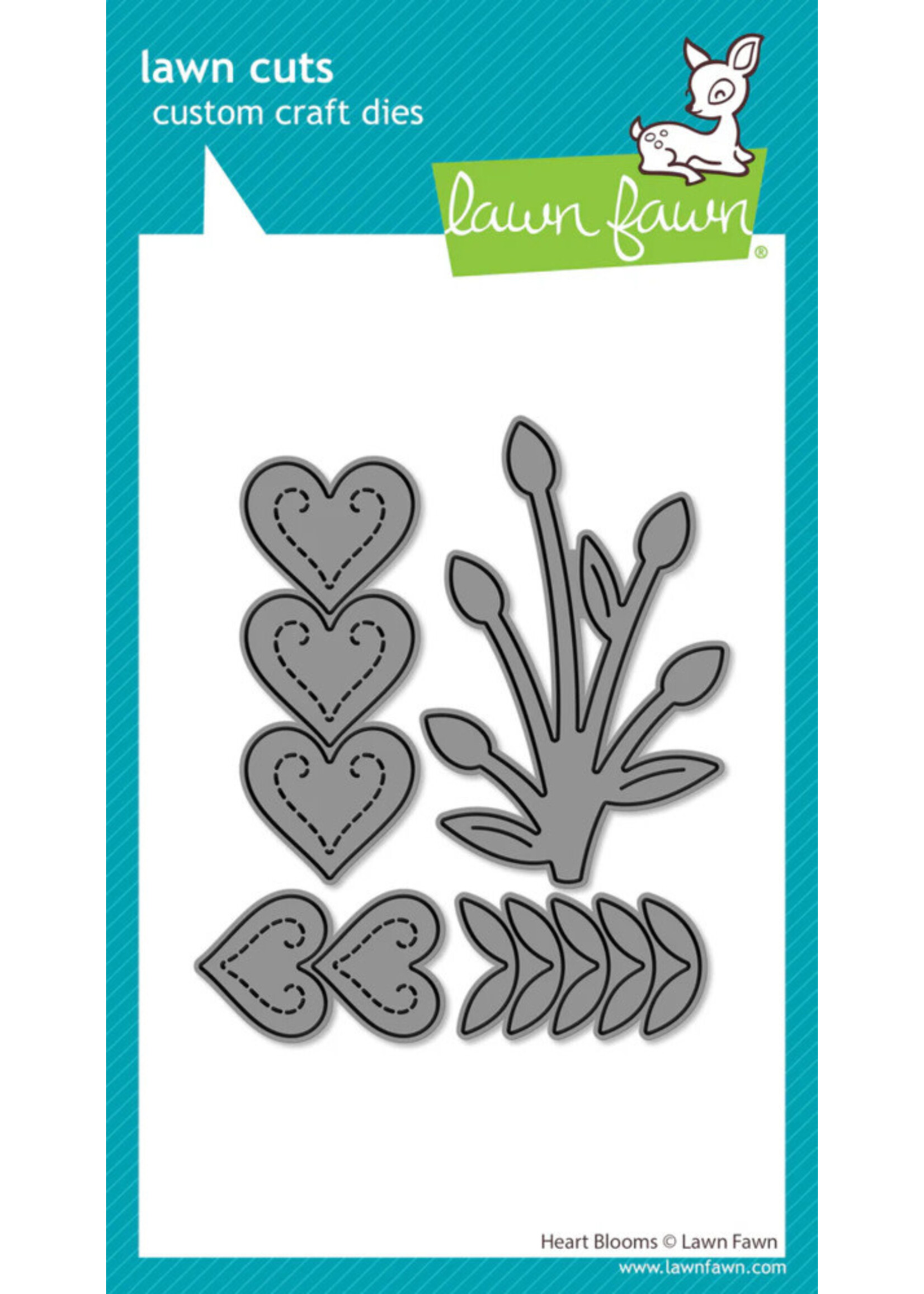 Lawn Fawn Lawn Fawn Die, Heart Blooms
