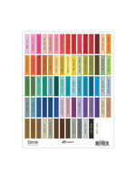 Ranger Tim Holtz Distress Label Sheets, Ink Pad - Black