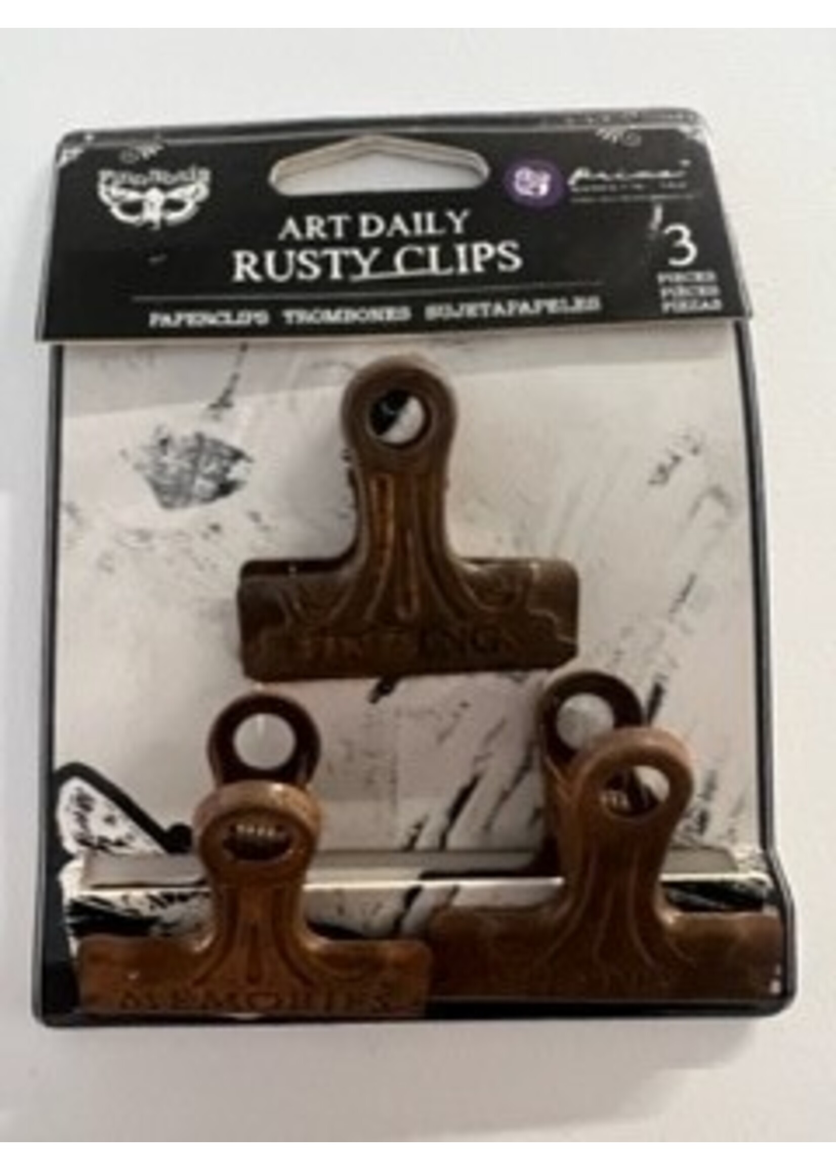 Prima Marketing Prima Finnabair Art Daily, Rusty Clips