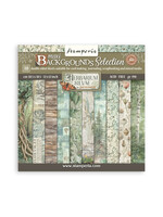 Stamperia Stamperia 12x12 Maxi Backgrounds Paper, Herbarium Silvae
