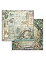 Stamperia Stamperia 12x12 Herbarium Silvae, SBB1112 Bridge