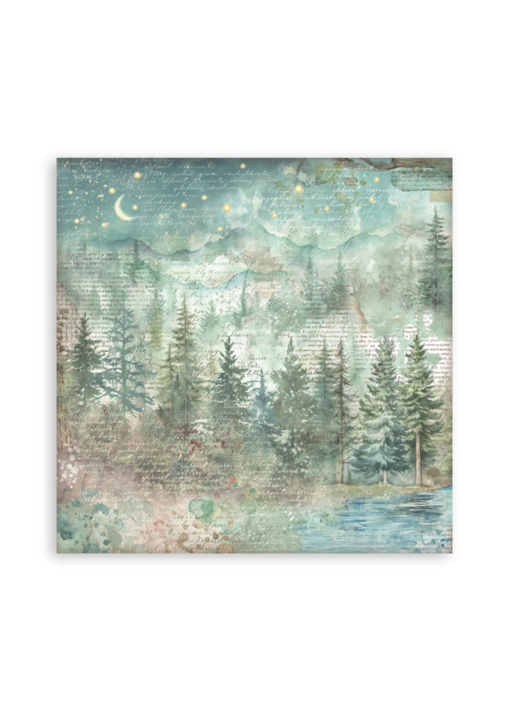 Stamperia Stamperia 8x8 Maxi Paper Pad, SBBSXB20 Herbarium Silvae