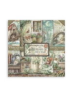 Stamperia Stamperia 8x8 Paper Pad, SBBS135 Herbarium Silvae