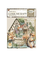 Stamperia Stamperia Adhesive Ephemera, DFLCT71 Herbarium Silvae