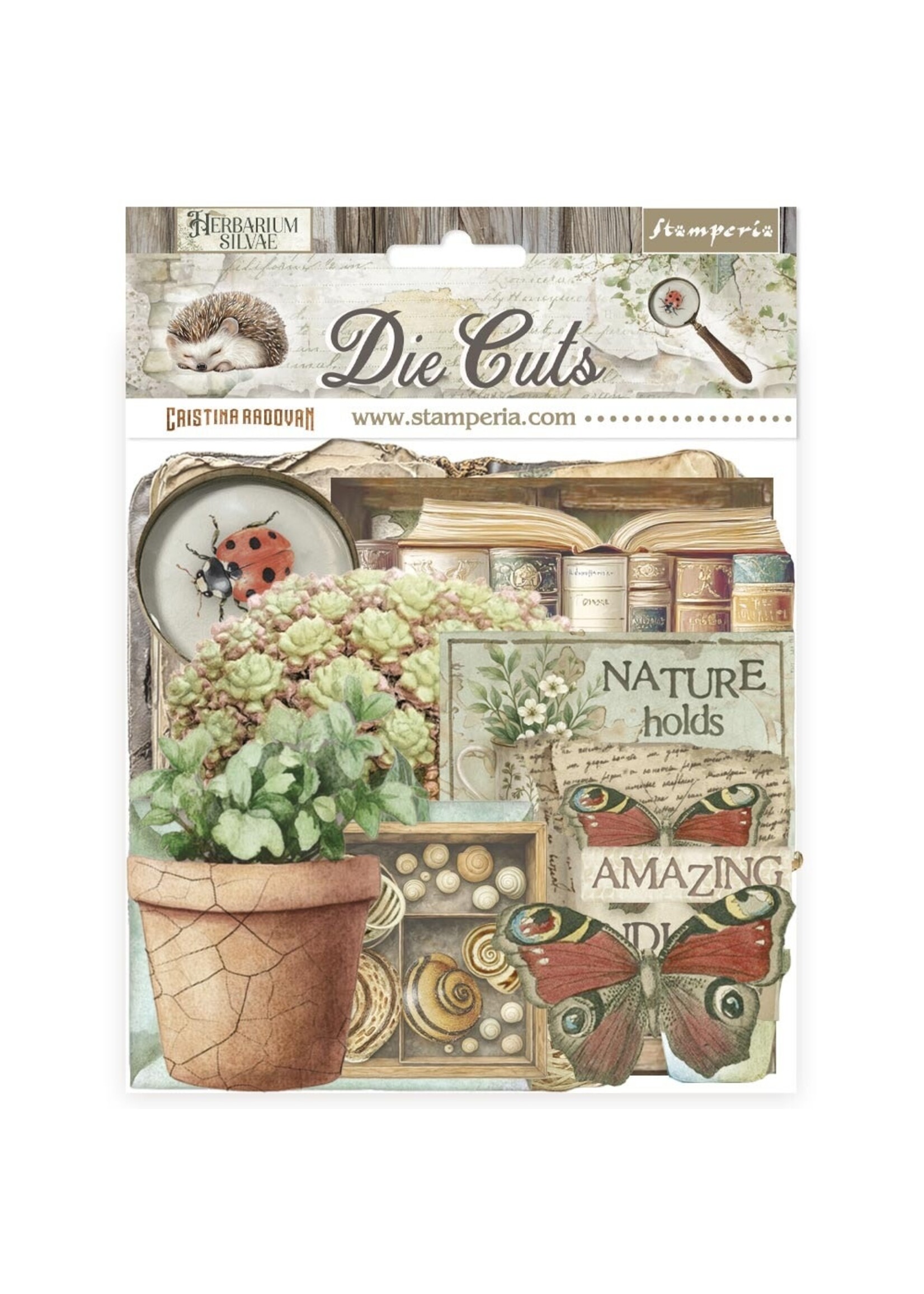 Stamperia Stamperia Die Cuts, DFLDC123 Herbarium Silvae