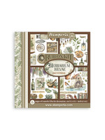 Stamperia Stamperia Rub On Kit, DFLRBX02 Herbarium Silvae