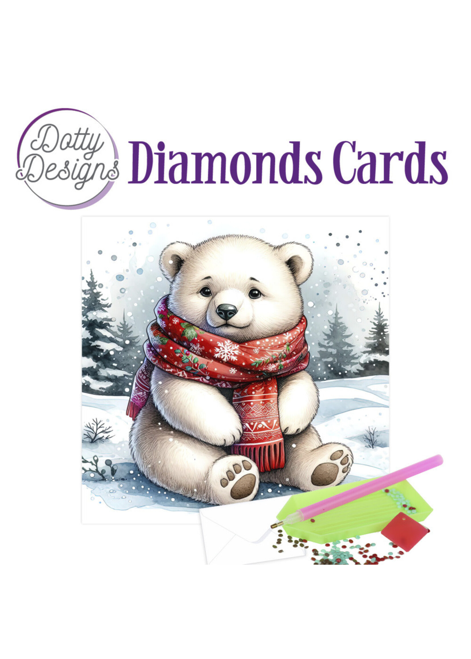 FIT Diamond Card Kit, Polar Bear