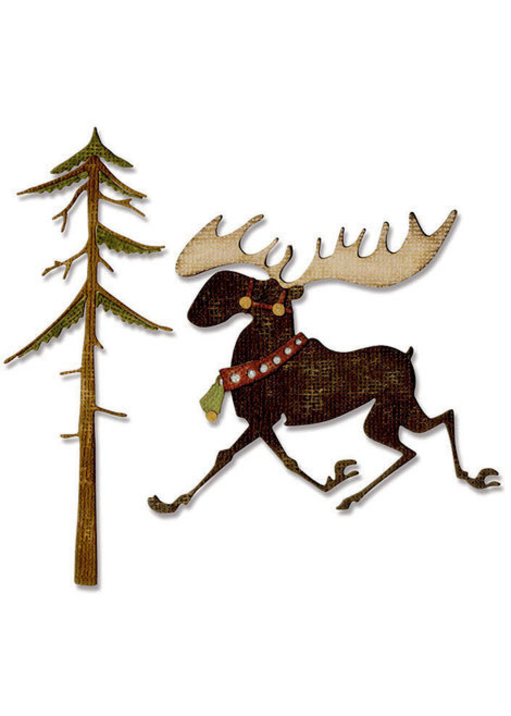 Sizzix Sizzix Die, 663103 Merry Moose