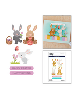 Spellbinders Spellbinders Simon Hurley Die, S5-749 Bunny Buddies