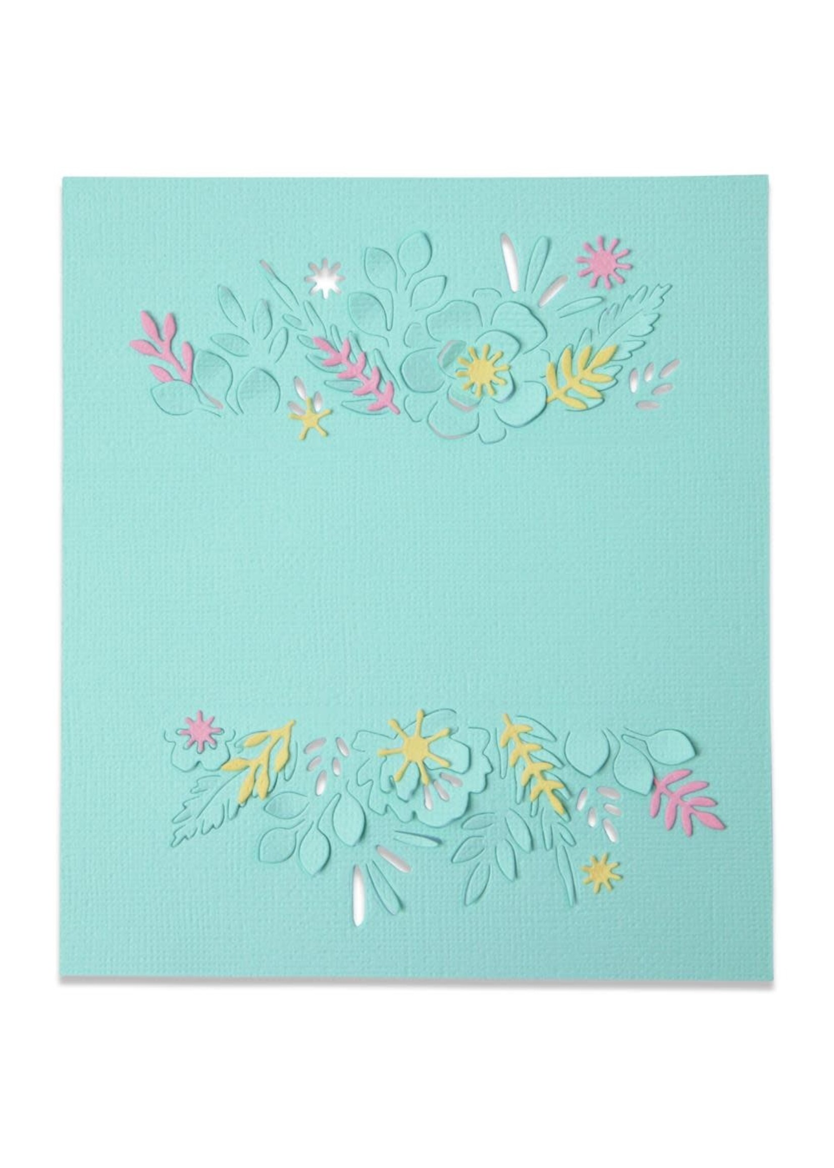 Sizzix Sizzix Die, 665186 Floral Borders