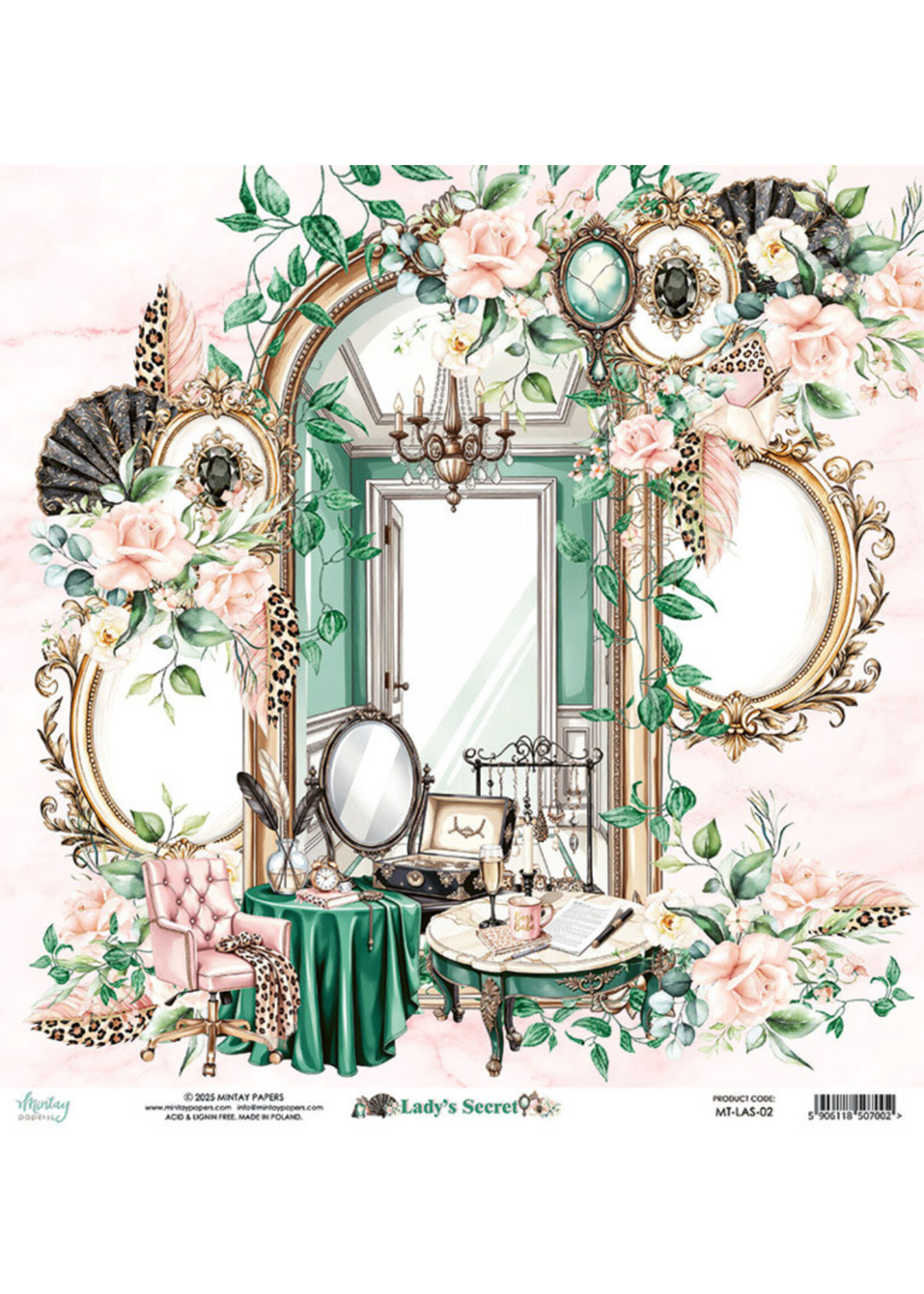 Mintay 12X12 Lady's Secret, 02