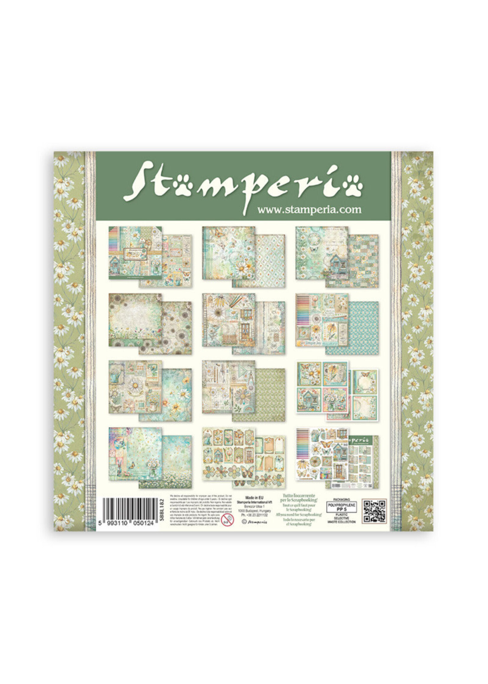 Stamperia Stamperia 12X12 Paper Pad, Daisy Art