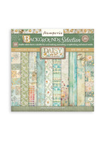 Stamperia Stamperia 8X8 Backgrounds Paper Pad, Daisy Art