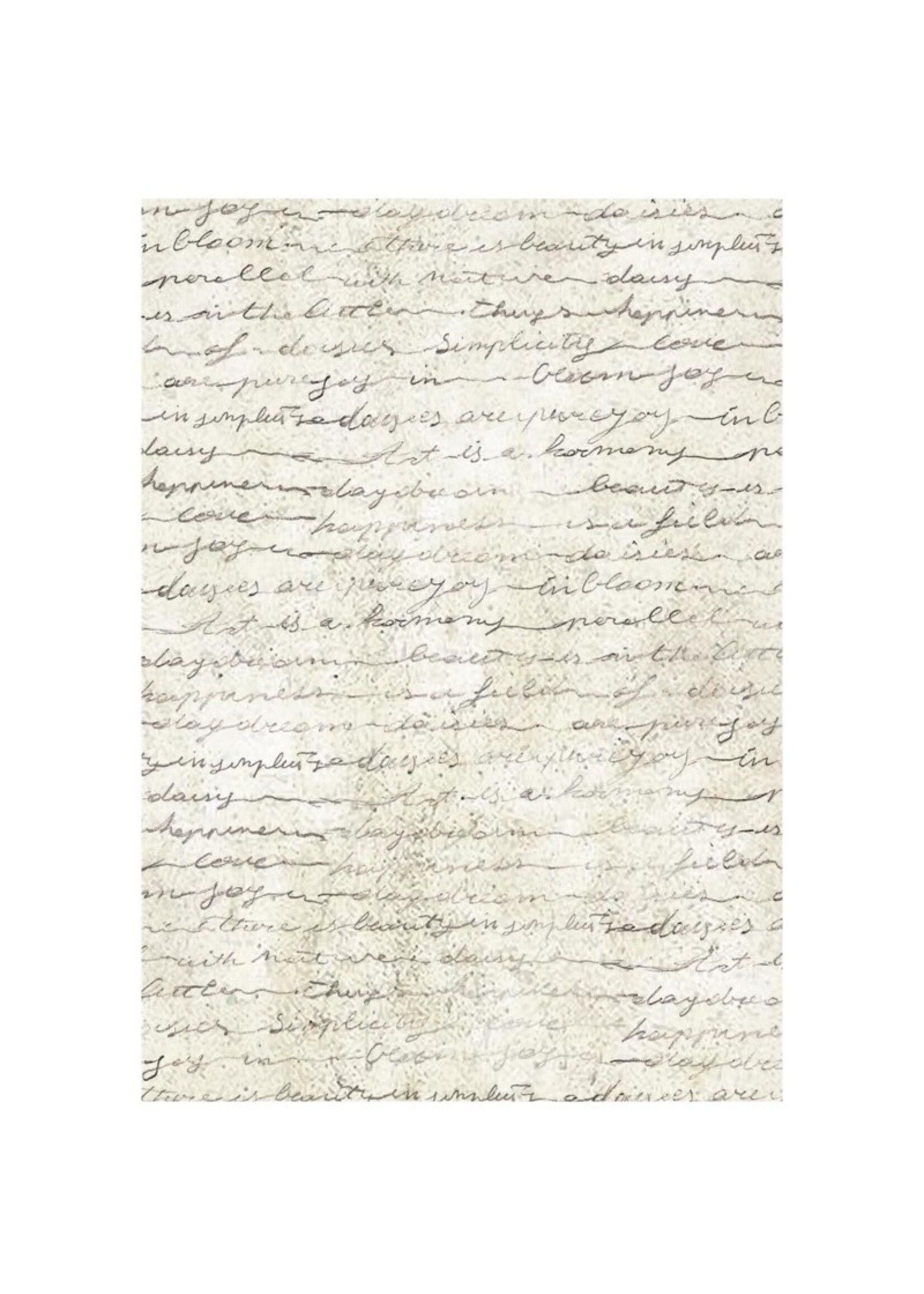 Stamperia Stamperia A6 Rice Paper Backgrounds, Daisy Art (8 sheets)