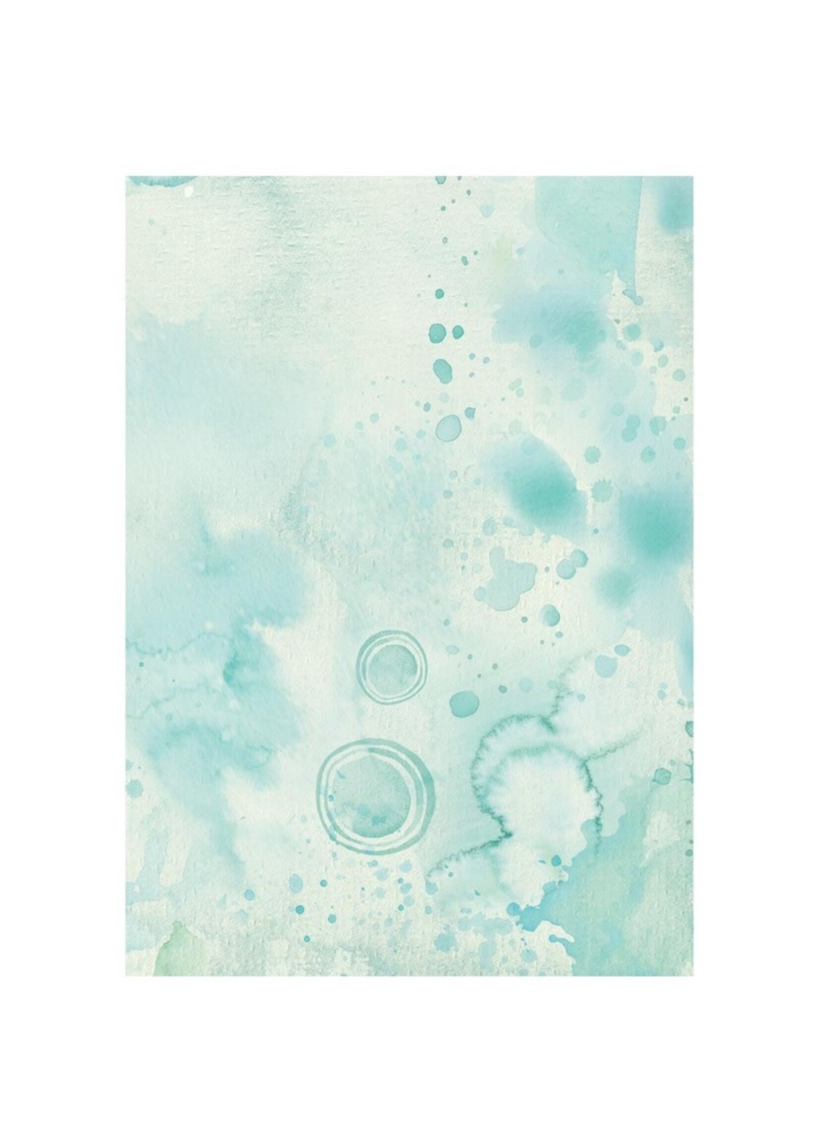 Stamperia Stamperia A6 Rice Paper Backgrounds, Daisy Art (8 sheets)