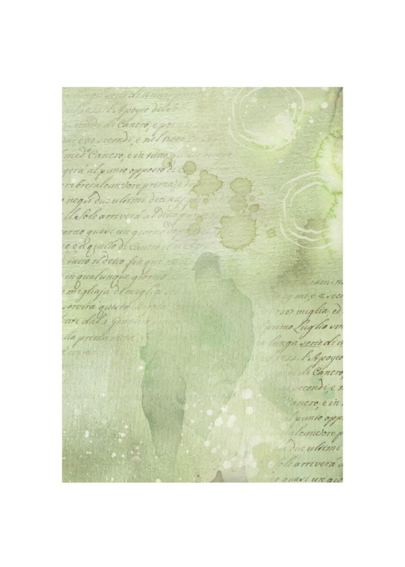 Stamperia Stamperia A6 Rice Paper Backgrounds, Daisy Art (8 sheets)