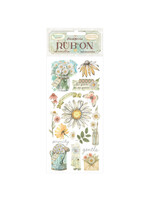 Stamperia Stamperia Rub-on, Daisy Art - DFLRB223 Me Quiere No Me Quiere