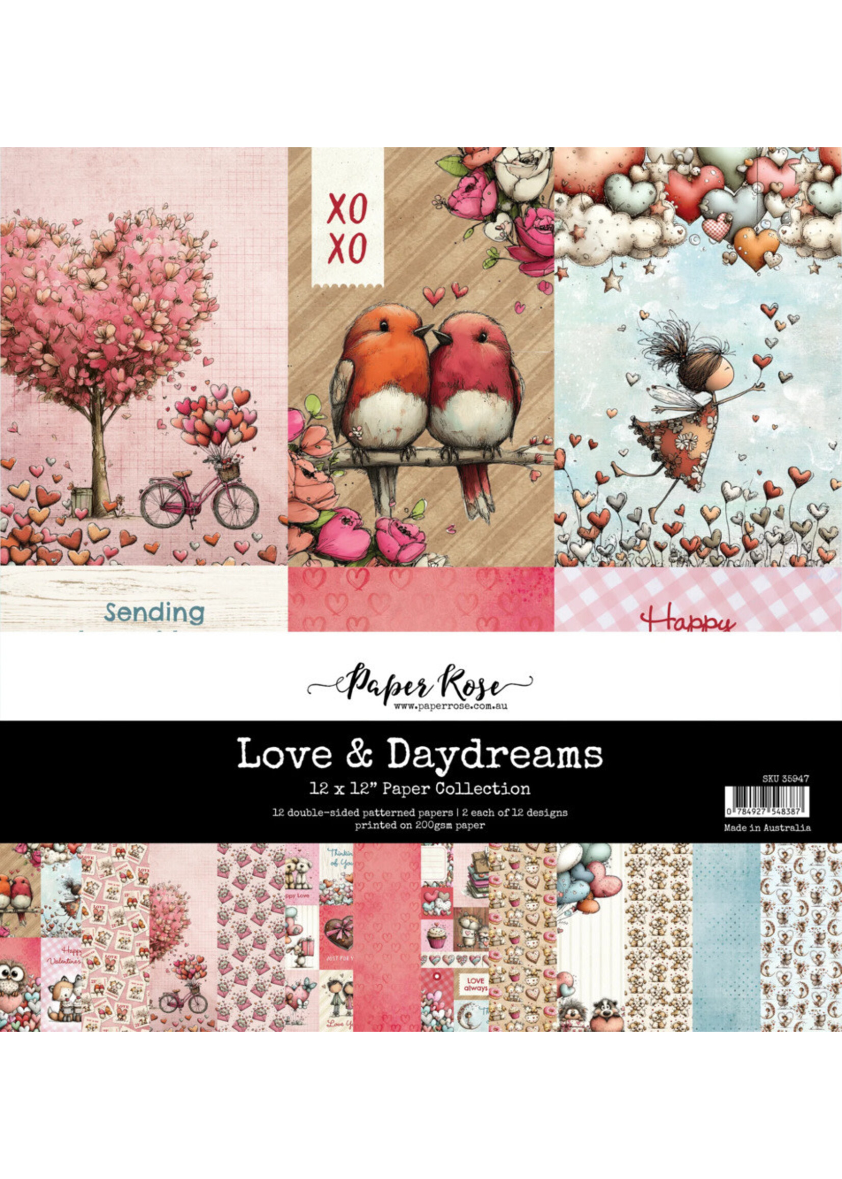 Paper Rose Paper Rose 12x12 Collection, Love & Daydreams