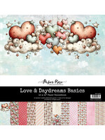 Paper Rose Paper Roses 12x12 Collection, Love & Daydreams Basics