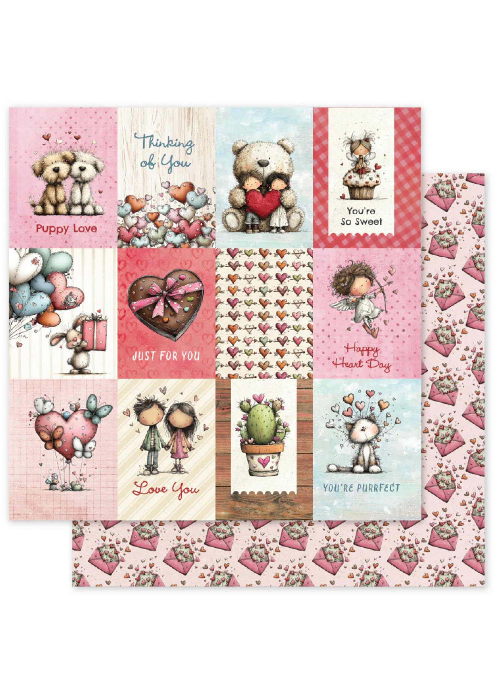 Paper Rose Paper Rose 12x12 Love & Daydreams, C