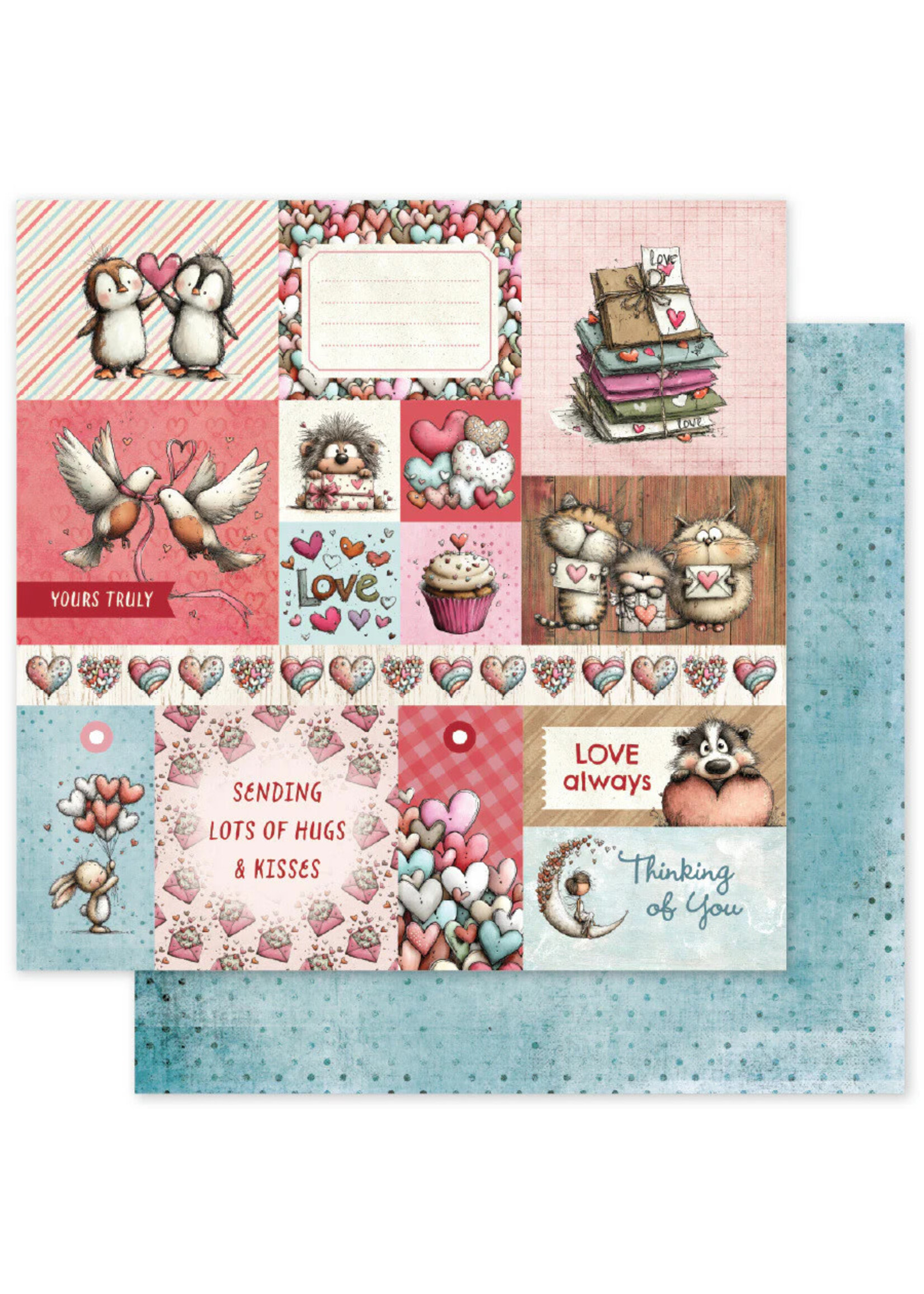 Paper Rose Paper Rose 12x12 Love & Daydreams, E