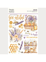 Simple Stories Simple Stories Rub ons, Simple Vintage Lavender Fields